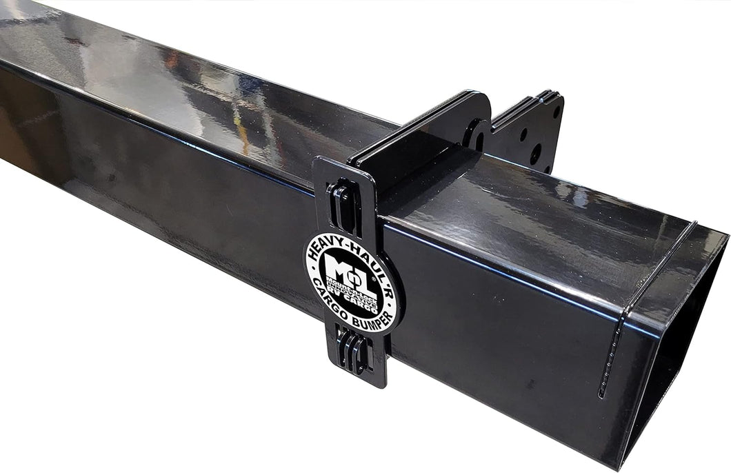 RV Bumper B Mount-n-Lock Super-Strong Aluminum RV Replacement Kit (4.0in x 4.0in,Glossy Black 92in)