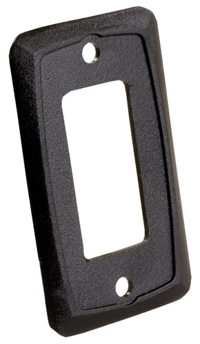 RV Furniture Switch Face Plate Black 3613935