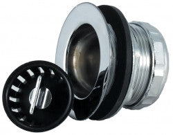 STRAINER SINK WITH THREADED BASKET- NO TAIL FLANGE 3615022 *
