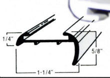 RV INSERT ROOF EDGE TRIM MOLDING 10' NEW WHITE 4965597