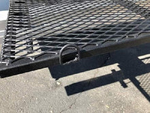 RV Bumper C Folding Storage Rack Heavy Duty Steel with Rugged Truck Bed Finish 72" x 20" Made in The USA