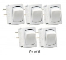 Mini On/off Switch White 5/pk 3613641 *