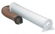 RV PLASTIC E-Z HOSE SEWER CARRIER - 26" FOR 10' HOSE, WHITE 4410150