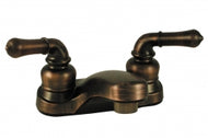 RV Faucet - Bathroom 4" Non-metallic W/teapot Handles Rubbed Bronze Finish 5310770