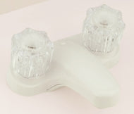 RV Faucet - Bathroom 4" White 5335000