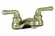 RV Faucet - Bathroom 4" Non-metallic W/teapot Handles Brushed Nickel Finish 5377777