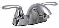 RV Faucet - Bathroom Hybrid 4" Hi Arc Spout Lever Handles Chrome 5394602