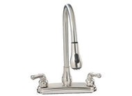 RV Faucet - Kitchen 8" Brushed Nickel Hi Arc Pull Down 5333342 *