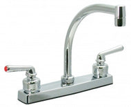 RV Faucet - Kitchen 8" Chrome Plastic Hi Arc 5334441 *