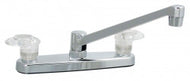 RV FAUCET KITCHEN 8" CHROME PLASTIC 5335003 *
