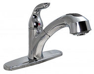PHOENIX KITCHEN  FAUCET 8" PULL OUT SPRAY CHROME RV TRAILER  5340102 *