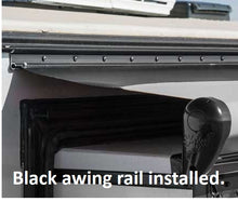 Black Aluminum RV Awning Rail 16 Foot 1650802