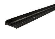 Insert Gutter Drip Rail J Channel 16' x 1-1/2" - Black 1656202