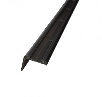 RV Insert Corner Molding Long Leg 16' - Black 1685202