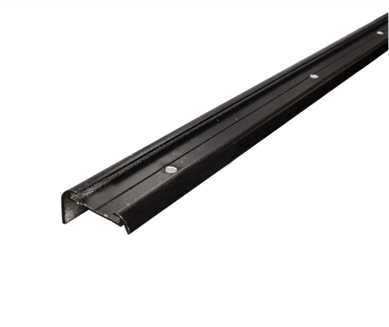 RV Insert Corner Molding - 16' - BLACK Aluminum 1685002