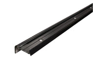 RV Insert Corner Molding - 16' - BLACK Aluminum 1685002